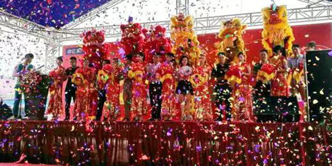 歐哲門窗丨恭賀茂名體驗館盛大開業(yè)