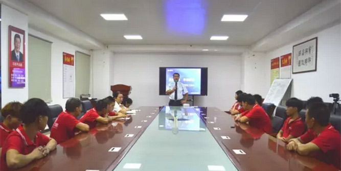 億合門窗9月份新員工培訓大會圓滿落幕！