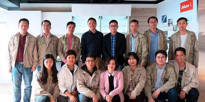 東威利&百隆深度交流，將實木櫥柜科技化