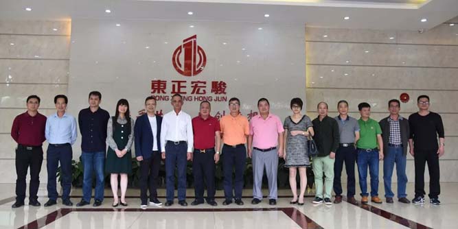 【交流提升?共促發展】柳鋼集團一行蒞臨東正宏駿參觀指導