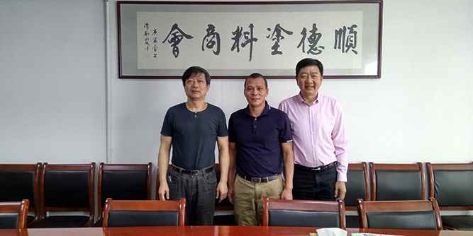 重慶市木門行業協會秘書長、副會長走近廣東